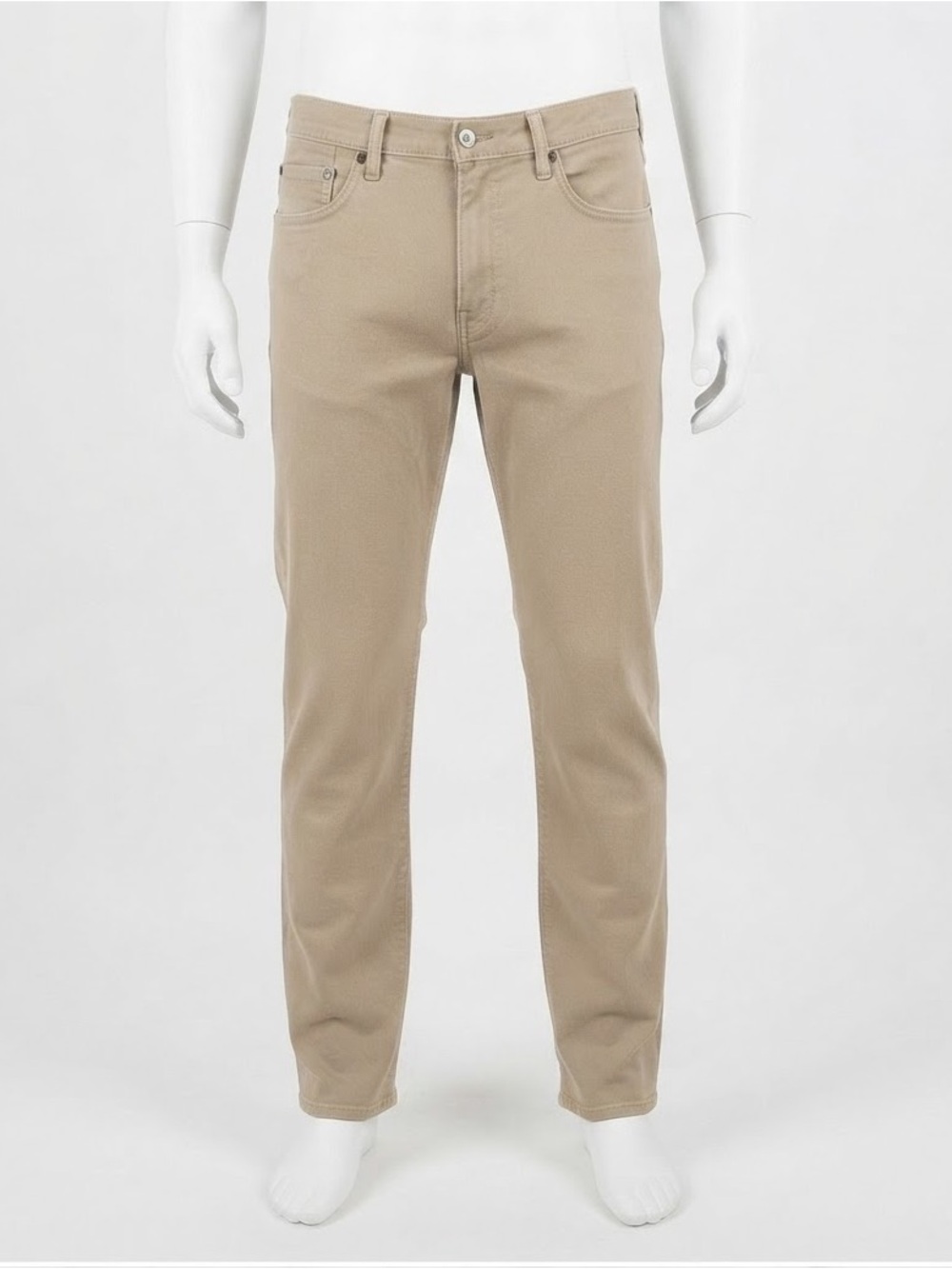 Levi’s 511 straight leg tan pants